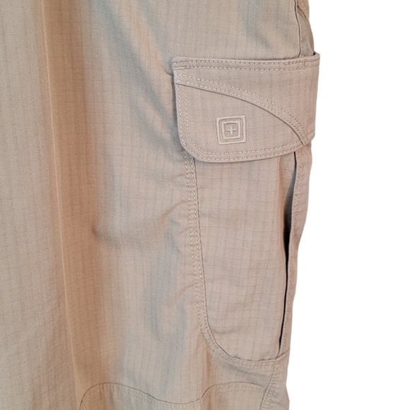 5.11 Tactical Outdoor Active Shooting Range Khaki Cargo Pants Men's 38 x 32 - Picture 8 of 16